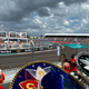 The Miami Grand Prix track seen from the Beach Grandstands.